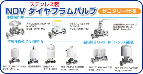 ダイヤフラムバルブ